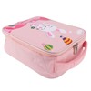 Insulated Lunch Holder Rabbit Pattern Portable Lightweight Handheld Oxford Cloth