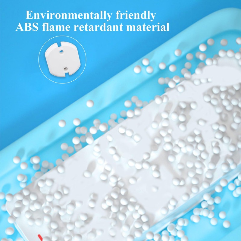 Fielect Outlet Plugs Covers Childproof EU Plug Protectors Electric Socket