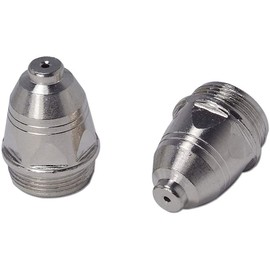 SUSEMSE 23 Pieces P80 Plasma Cutter Accessories, Plasma Accessories Wear Parts, Plasma Nozzles + Electrodes + Ceramic Caps for P80 Pilot Ignition Plasma Cutter Burner