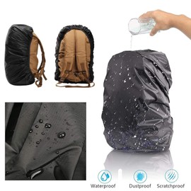 Pubiao Waterproof Cover Rucksack Rain Covers Backpack Raincover Ultralight Large Luggage Bag Cover Foldable Protector for Hiking, Camping, Cycling, Outdoor, Traveling (45L)