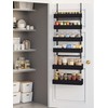 NQW 6-Tier Door Organizer, Heavy Duty Hanging Basket Spice Rack