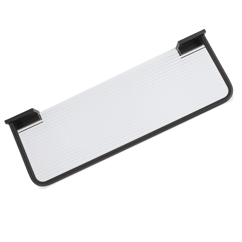 Floating Shelf Space Aluminum Acrylic Wall Mounted Decorative Storage Shelf