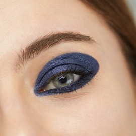3INA MAKEUP - The 24H Eye Stick 853 - Dark Blue Eyeshadow with Creamy Texture - Eyeshadow Pen Waterproof 24h - Eyeshadow with Matte Shimmer & Metallic Finish - Vegan - Cruelty Free