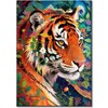 Diamond Painting Adults, Diamond Painting Pictures Tiger 5D Set for