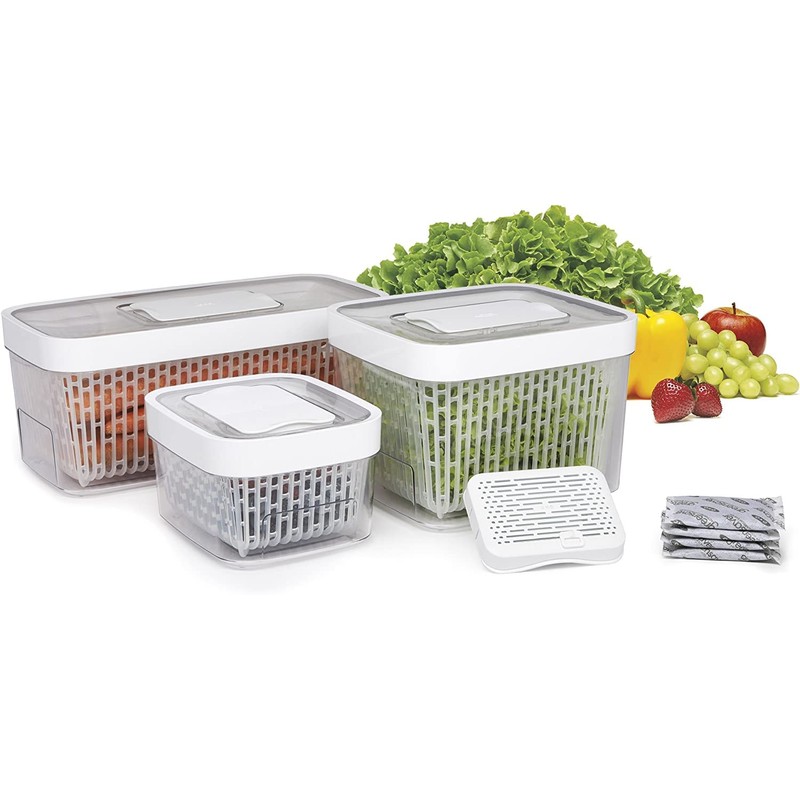 OXO 野菜 保存 容器 グリーンセーバー 活性炭 カートリッジ