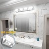 Tipace 4 Lights LED Modern Vanity Light Chrome Bathroom Lighting