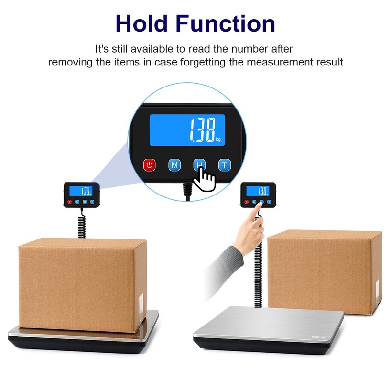 TIPRE Digital Shipping Postal Scale 0.5 oz High Accuracy！440lb Commercial