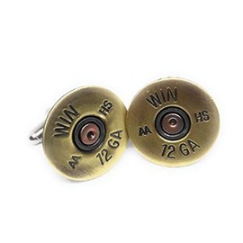 MENZ JEWELRY ACCS. 12 Gauge Shotgun Shell Cufflinks Manufacturers Direct