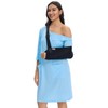 Women's Post Surgery Hospital Gown – Magnetic Shoulder Closures, Side