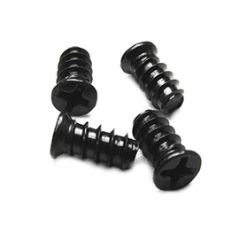 AAB Cooling Black Screws 1 - Set of 4 Screws to Mount a Fan to a PC Case | Computer Fan Screws | PC Fan Screws | 120mm Screws