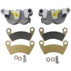 M MATI Front Left Right Brake Caliper Set with Pads