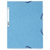 Exacompta 55500E Portfolio Folder Manila Cardboard Elastic Band 3 Flaps