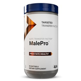 4Life Transfer Factor MalePro - Supports Healthy Prostate, and Urinary Tract Health with Saw Palmetto, Lycopene, Selenium, and Kudzu - 90 Softgels