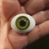 Global 24mm Green Glass Flat Eyes