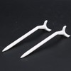 Golf Practice Plastic Material Lightweight Curved Golf Tees Accessories Compact