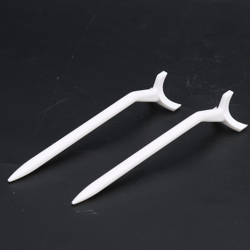 Golf Practice Plastic Material Lightweight Curved Golf Tees Accessories Compact