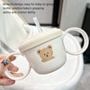 Baby Learning Drinking Cup 200mL Cartoon Animal Print Silicone Training
