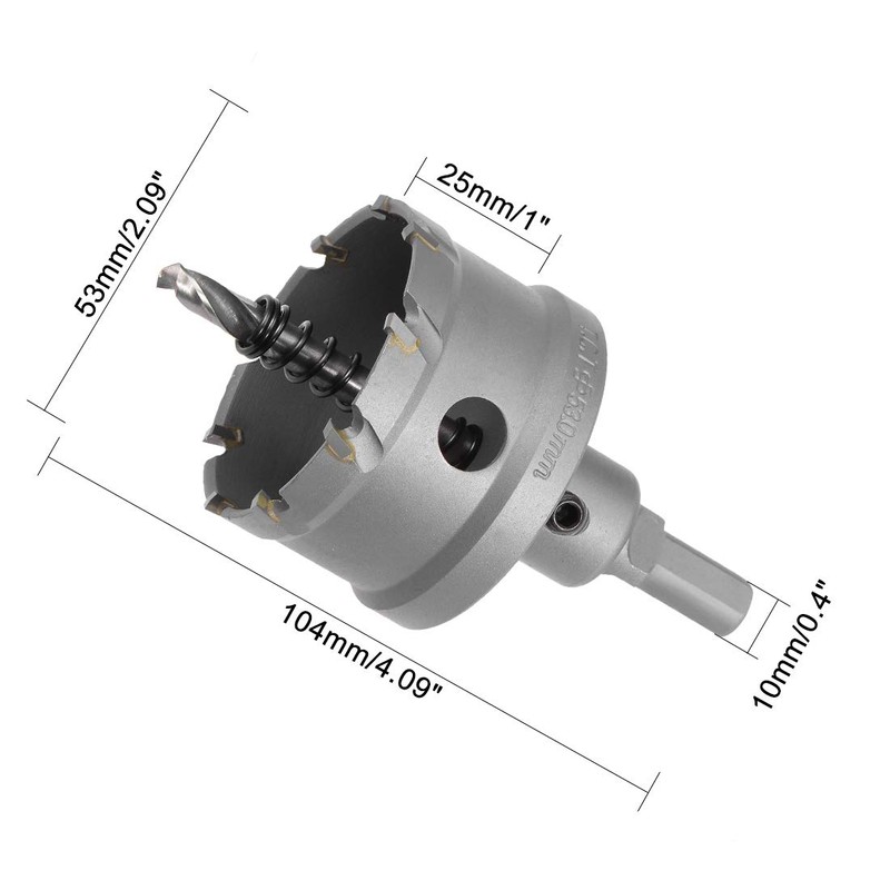 sourcing map Carbide Hole Cutter, Hole Saws for 5 mm