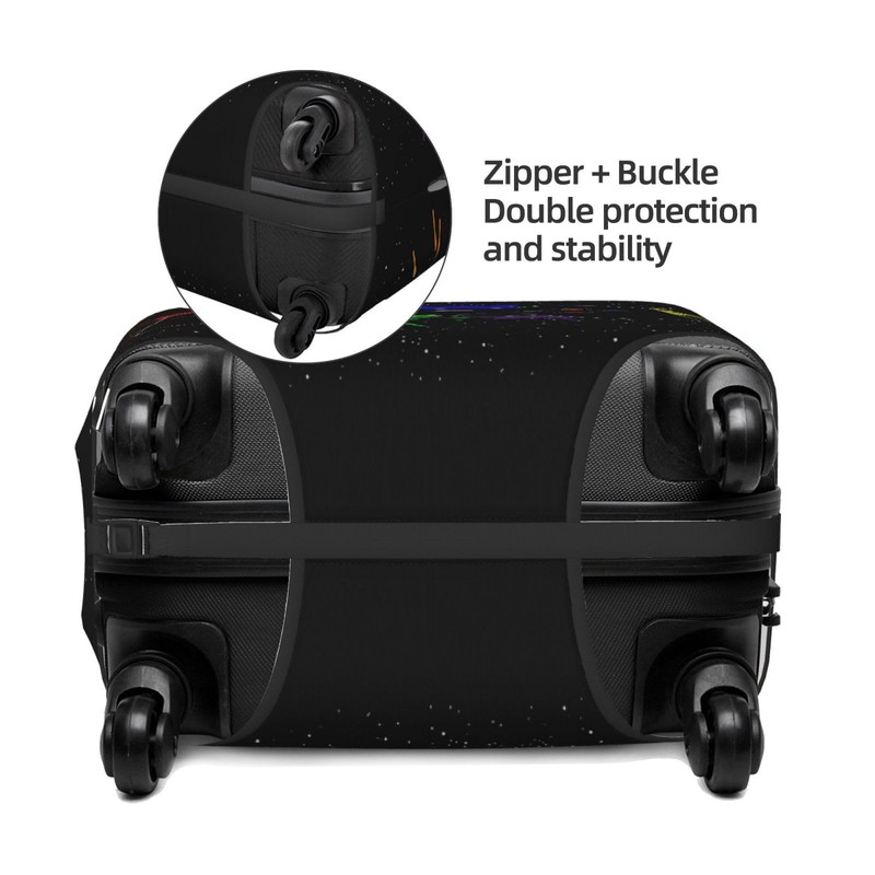 Lukbfall Video Game Controller Pattern Luggage Suitcase Covers Elastic Washable