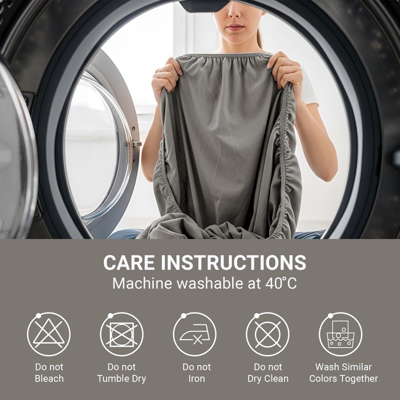 Imperial Rooms Super King Fitted Sheet - Deep Pocket 40