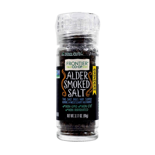 Frontier Salt Grinder - Alder Smoke - 3.2 Ounces