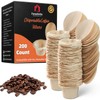 200 Count Fanativita K Cup Filters Disposable with Genius Lid