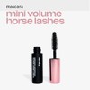 Sarelly Mini Máscara waterproof HORSE LASHES BLACK Mini Máscara de