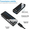 USB 3.0 Hub, TEKERA 7 Port Powered USB Hub Expander