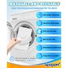KEEPOW Reusable Microfiber Mop Pads Compatible with Waitbird STC-EU168, Microfiber