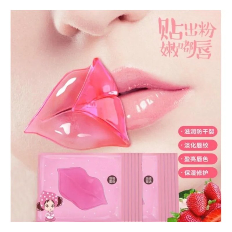 🔥 10 mascarillas coreanas + 10 colágeno labios + 10