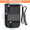 sundee RFID Travel Neck Wallet - 1 Pack RFID Blocking