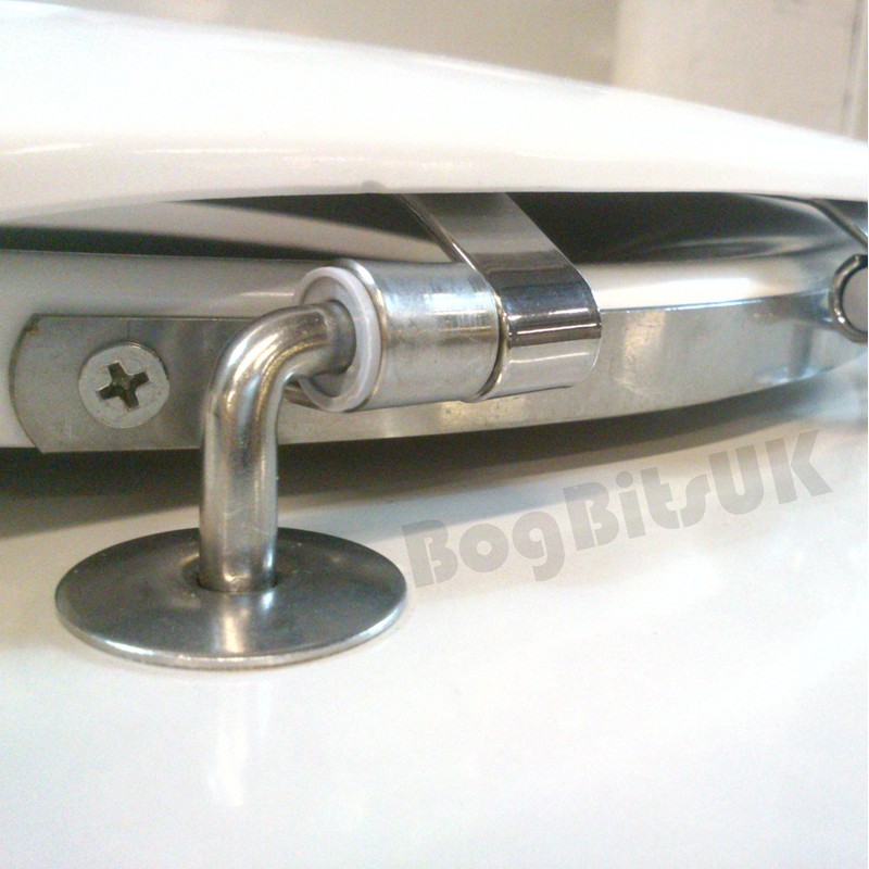 IDEAL STANDARD SPACE EV154AA STAINLESS STEEL SEAT HINGES SET (Post