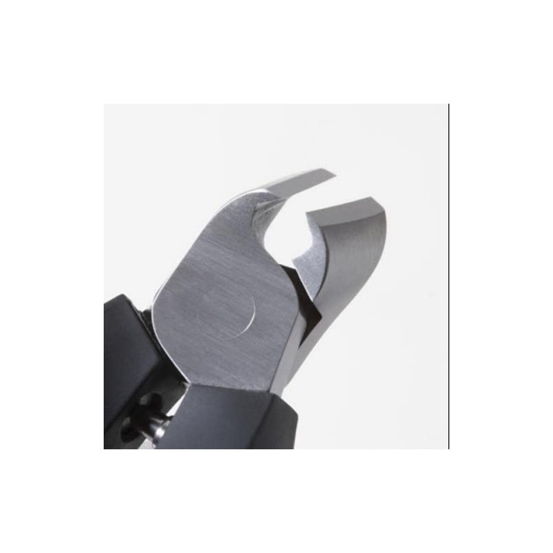 SUWADA Nail Cutter, New Soft for Feet, Black, 1 Piece