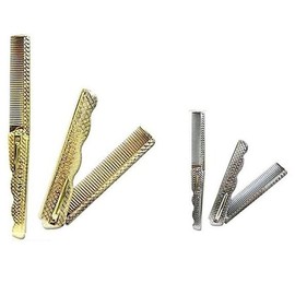 [Lungs_62] Hair comb straight comb gentleman's comb hair comb hair comb 0073 1P (46432599) - Gold/FREE / [룽스_62]머리빗 일자빗 신사빗 헤어빗 머리빚 0073 1P (46432599) - 골드／FREE
