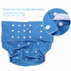 Washable Adult Pocket Nappy Cover Adjustable Reusable Diaper Cloth Dark