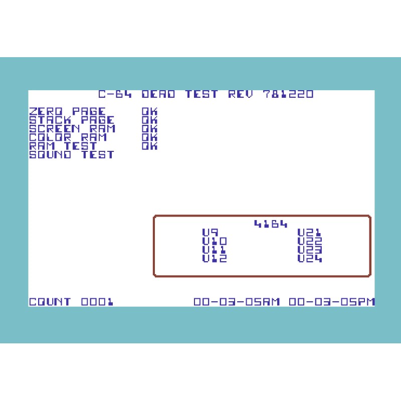 For Commodore Commodore 64 / 128 6 in 1 Dead