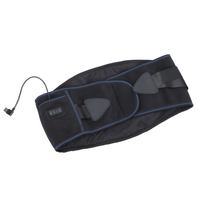 Heating Massage Waist Belt 3 Gears Adjustment Vibration Massage Back