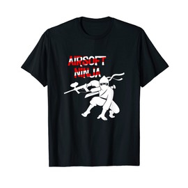 Airsoft Ninja Paintball giocatore colore fucile tattica regalo Maglietta