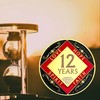 12 Year NA Medallion Twelve Year Recovery Chip for NA