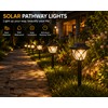 Solar Stake Light Outdoor Waterproof LED Garden Pathway Lights