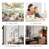 Suaific 2 Pack 5x7 Acrylic Picture Frames with Hanging Kit