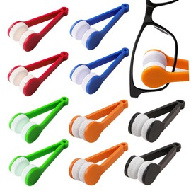 XPEX Pack of 10 Glasses Cleaning Device, Glasses Cleaning Cloth, Microfibre in Optician Quality, Glasses Cleaning Cloths