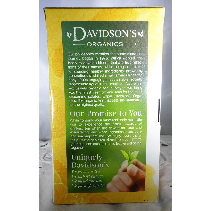 Tea Bag Box 25 Organic, Tulsi Turmeric Ginger