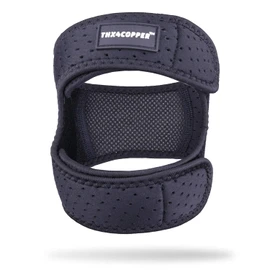 Thx4COPPER Compression Patella Knee Support for Meniscus, Lightweight and Breathable for Knee Support for Running, Jumper, Gym Exercise, Arthritis, Tendonitis
