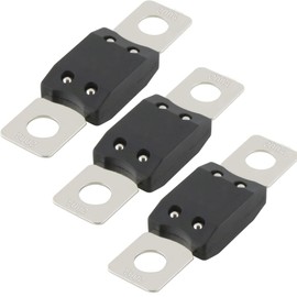 MEGA AMG Hight Current Fuses 3Pcs, 200Amp Bolt Mount High Current Protection for Car Vehicles Trucks Buses Caravans (200A)