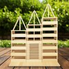 42pcs Large Open Ended Wooden Building Blocks for Kids 19.8