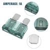 X AUTOHAUX 5pcs Blade Style Fuses 1A Blade Style Fuses