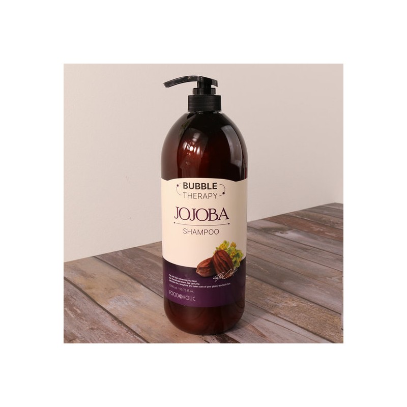 Food Aholic Bubble Therapy Jojoba Shampoo 1500ml/Large Size / 푸드어홀릭