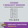 Gila® Misted Sidelights Entryway Decorative Window Film DIY Static Cling,