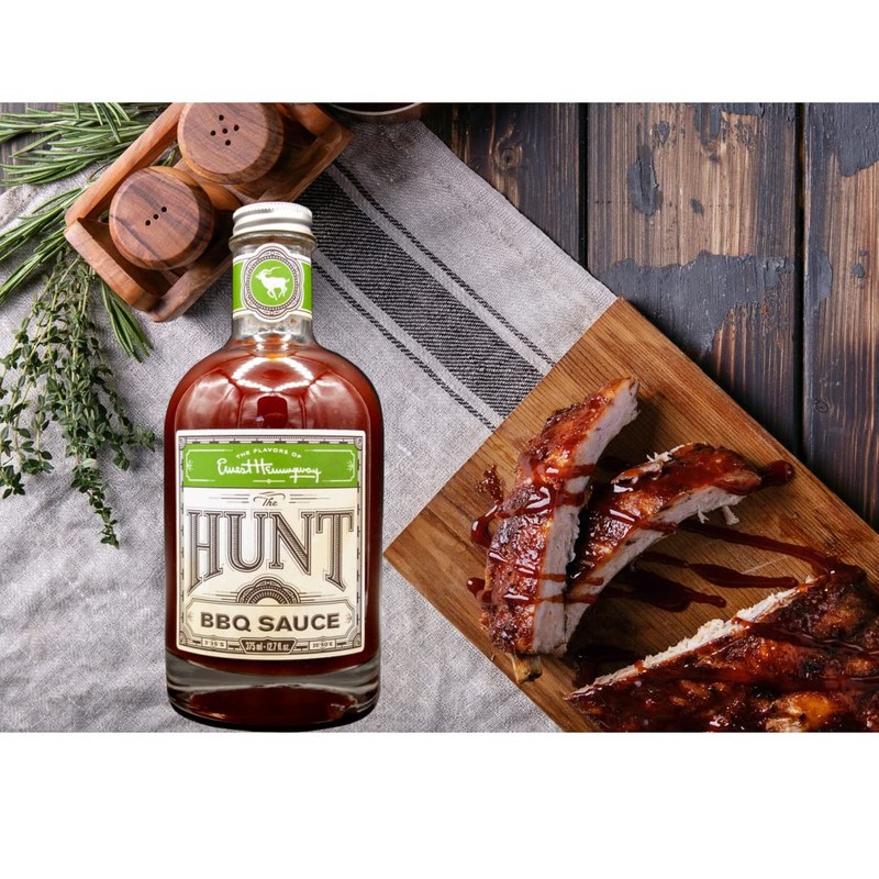 Flavors of Ernest Hemingway Sauces, the Hunt BBQ Sauce, 12